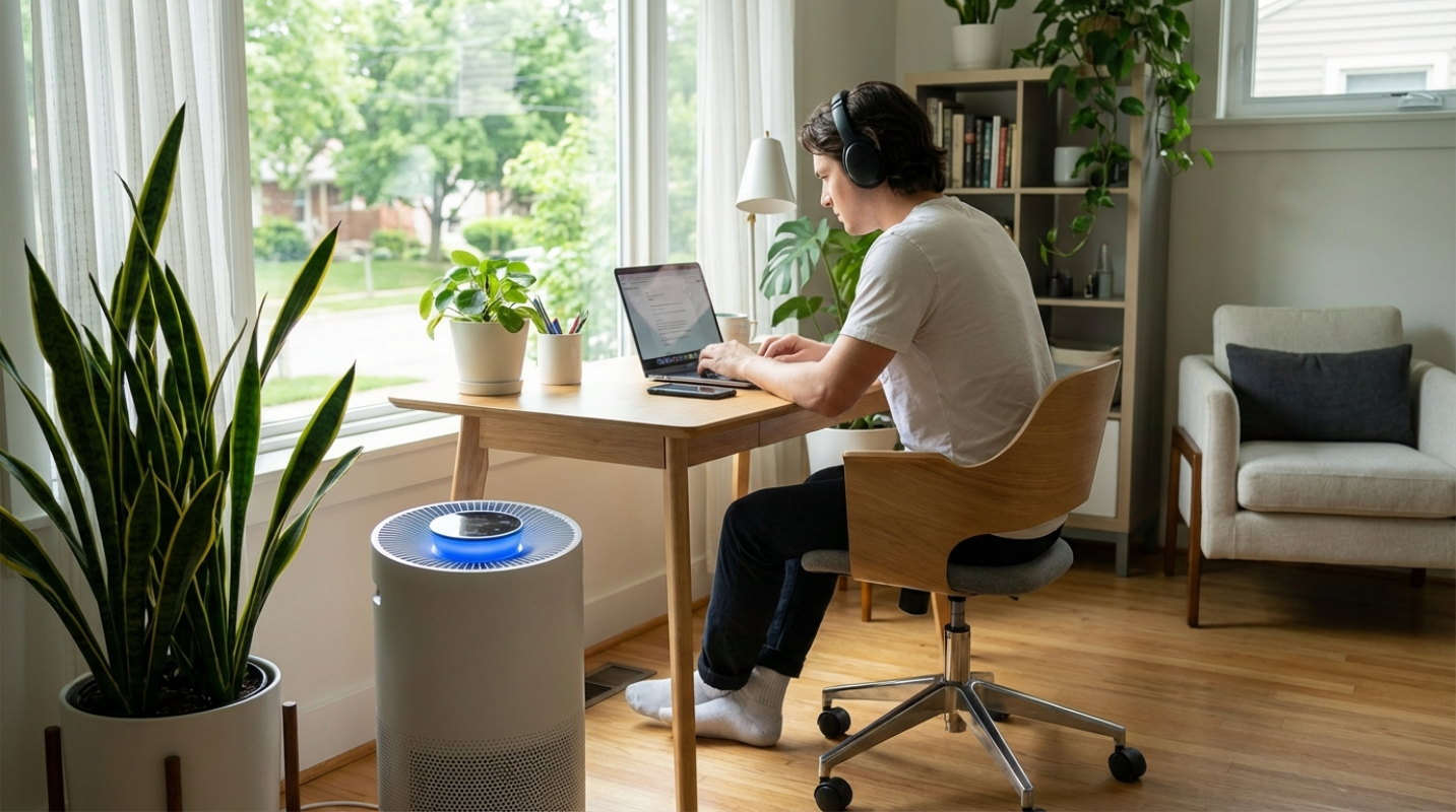 Maintaining Indoor Air Quality for Focused Work